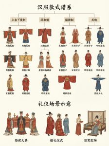汉服形制谱系全解:从「衣冠上国」读懂千年华夏的风骨与礼仪-汉服阁